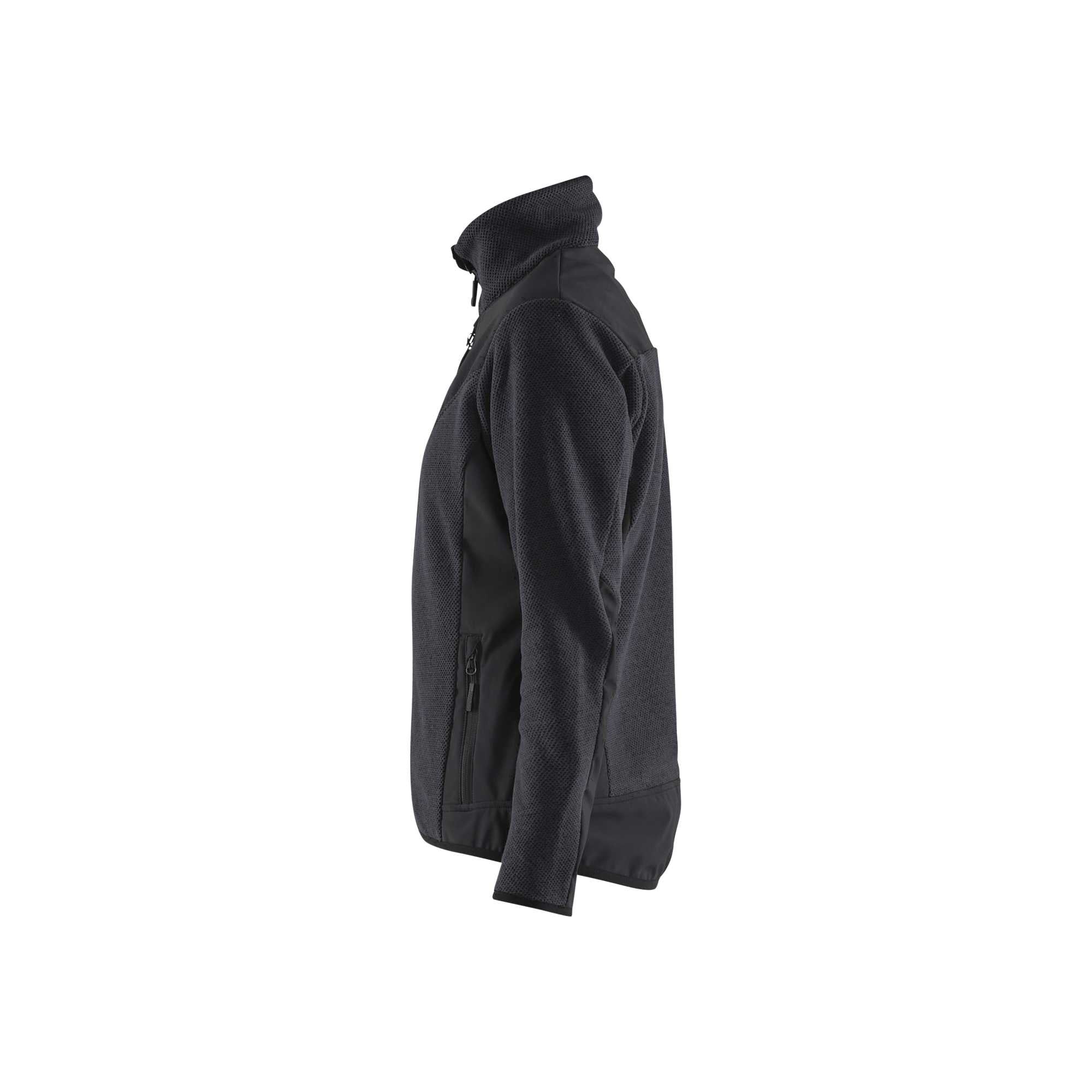 BLAKLADER 59432536 Women's Knitted Jacket with Softshell Work Jacket WOMEN - Stretch Fabric